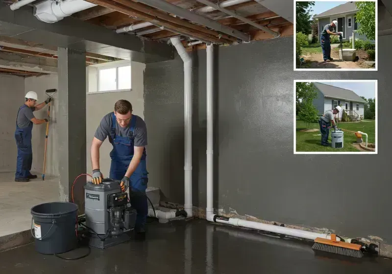 Basement Waterproofing and Flood Prevention process in Tainter Lake, WI